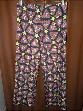 Poop Emoji Pajama Pants